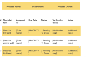 7 Free Process Documentation Templates [Word & Google Docs]