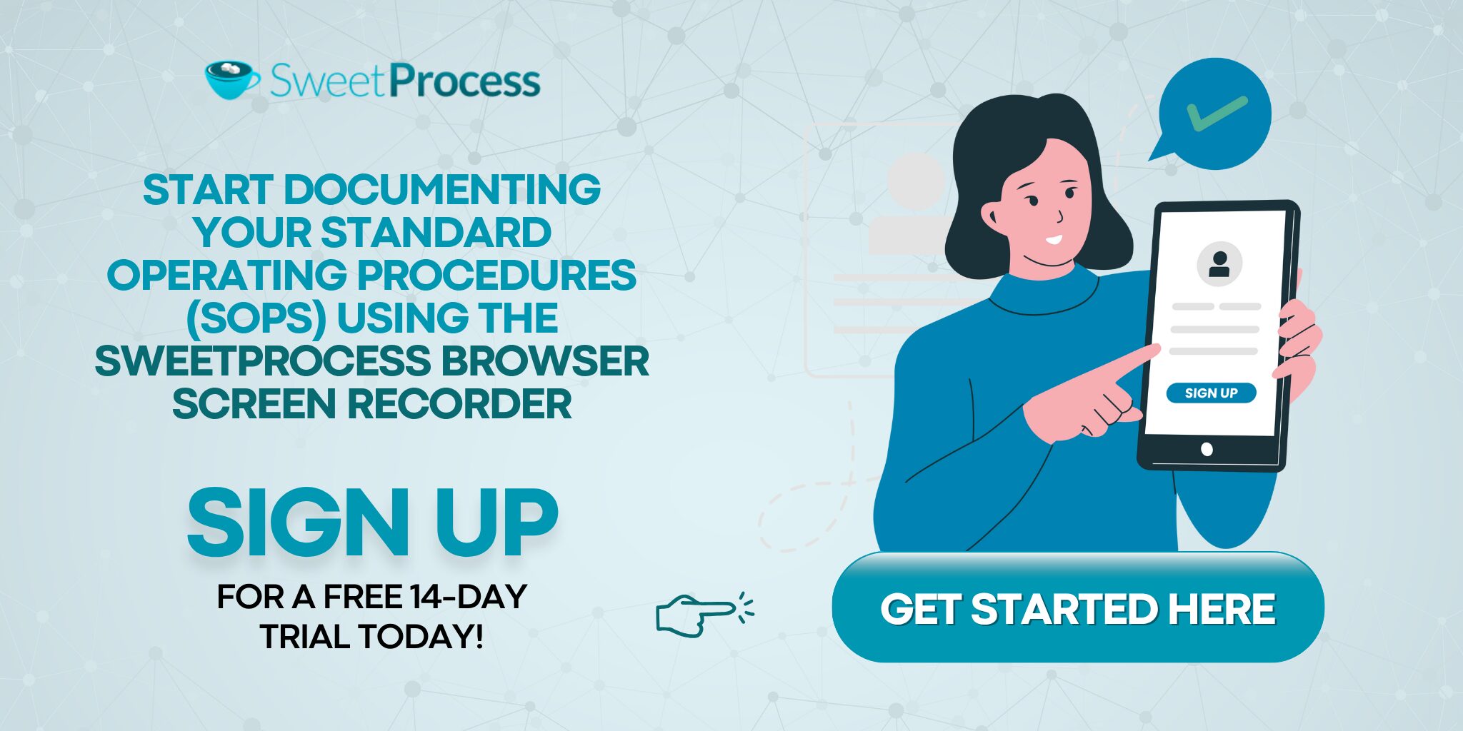 Sign up for a free 14 day trial