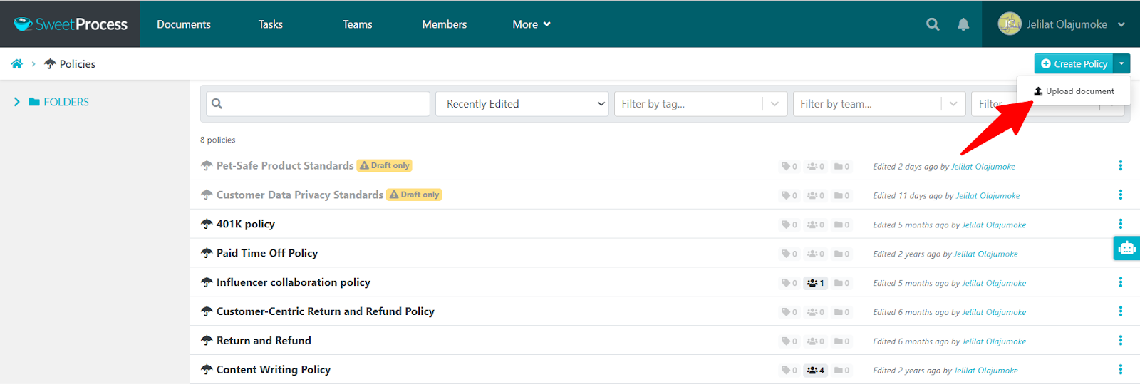 Import All Business Documents and Manage Them in SweetProcess