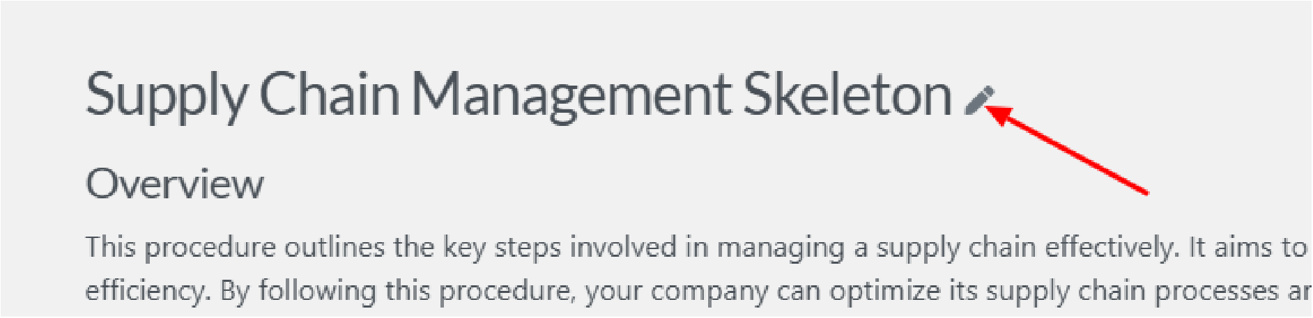 Edit any section to match your company's language and specific procedures.