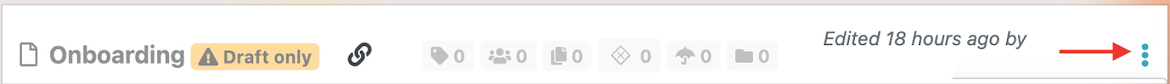 Click on the the three dots