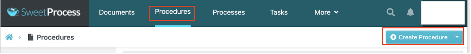 Create Procedure