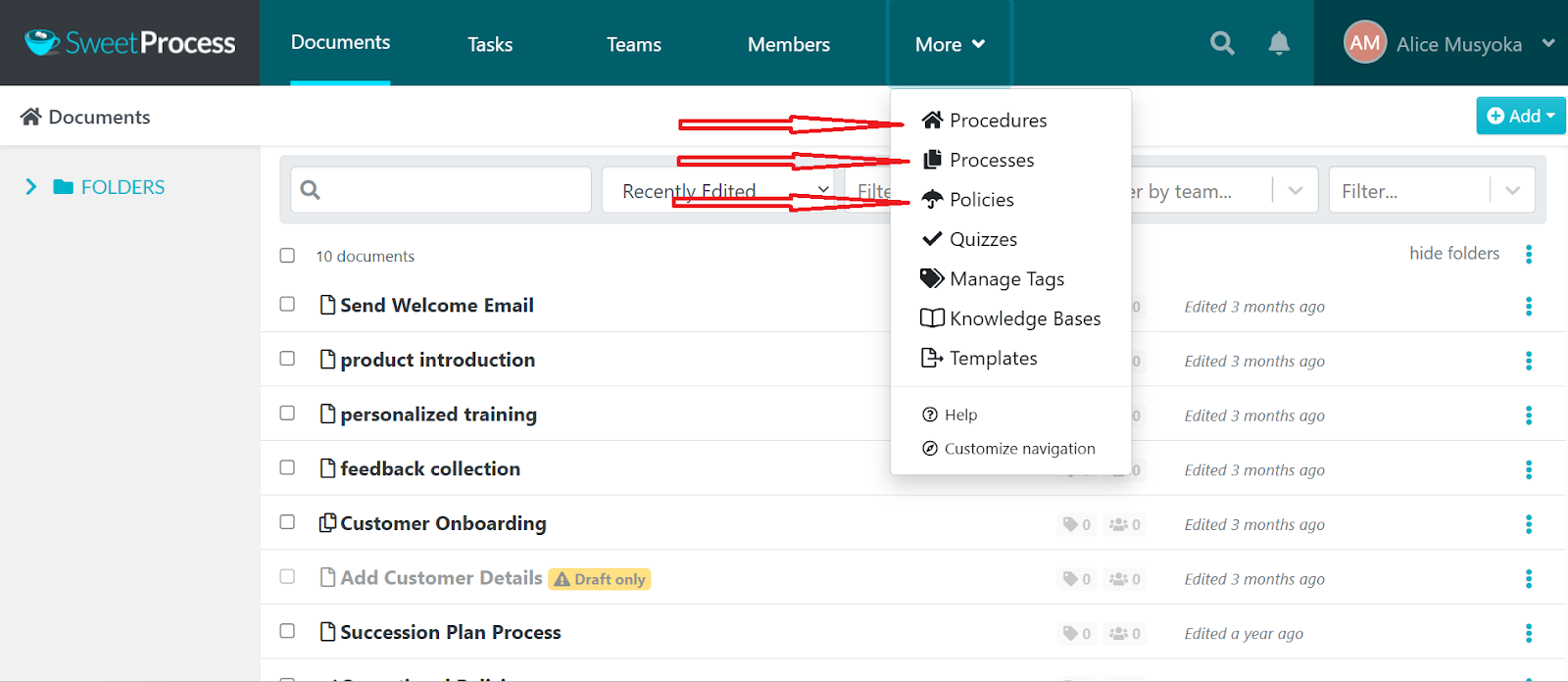 Create Procedures, Processes, and Policies