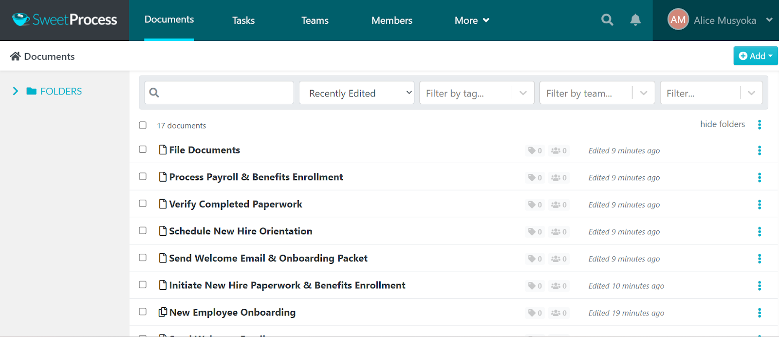 User-friendly UI for Non-Technical Teams