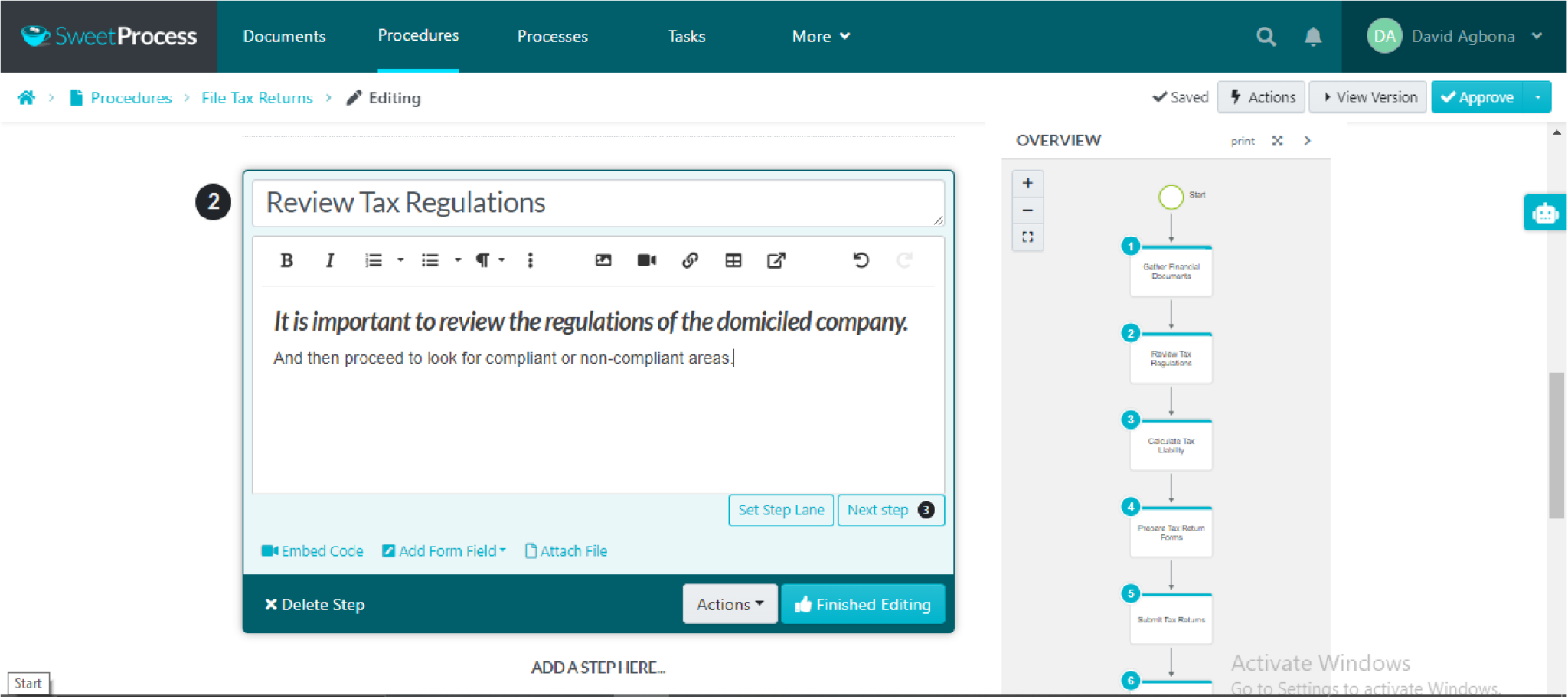 Free Step-by-Step Guide Generator | SweetProcess