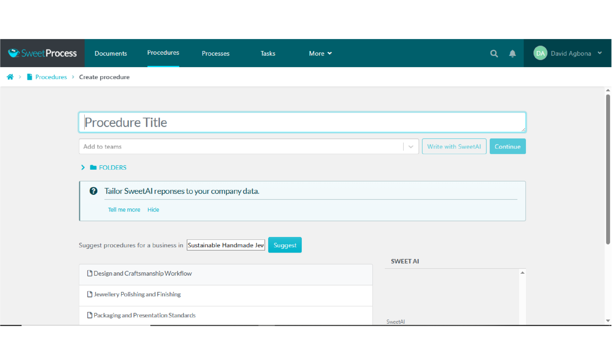 Free Step-by-Step Guide Generator | SweetProcess