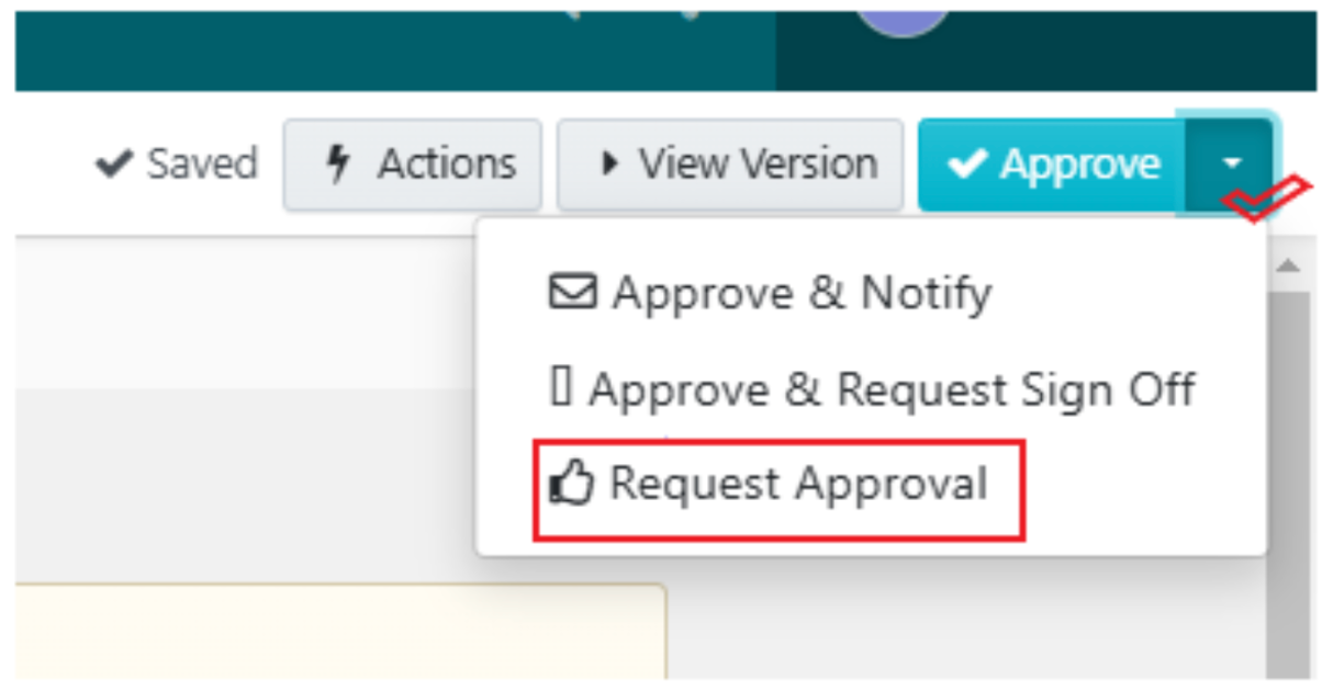 11. When you’re satisfied with the process you created, approve it or have someone with authority approve it.