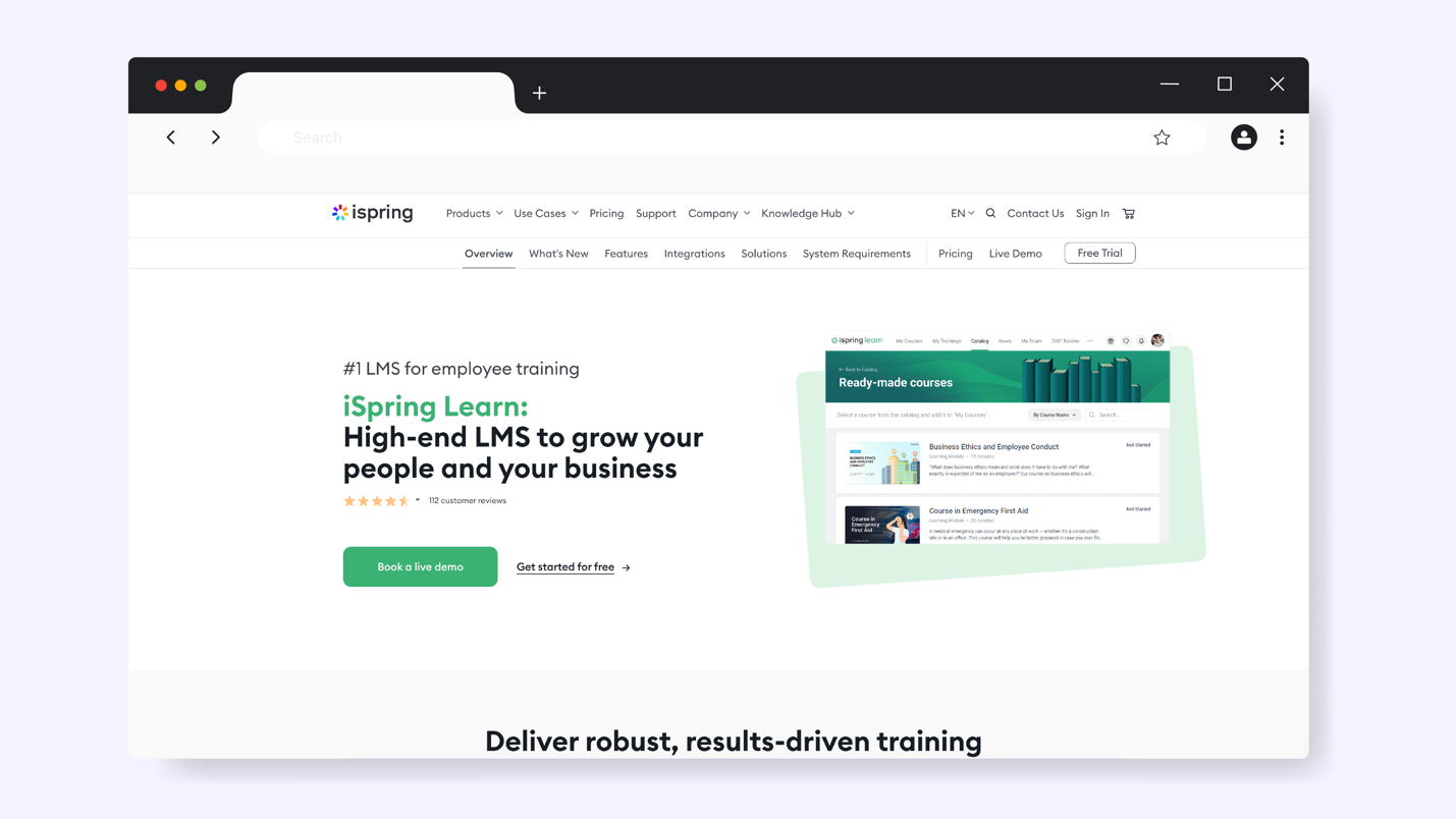 iSpring Learn