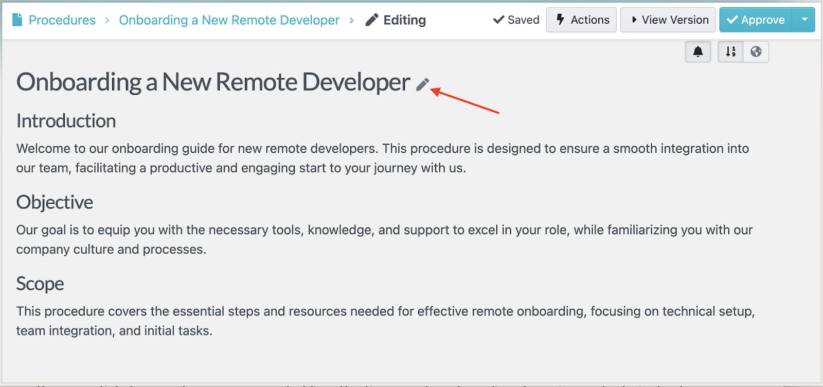 Review and Edit Your SOP