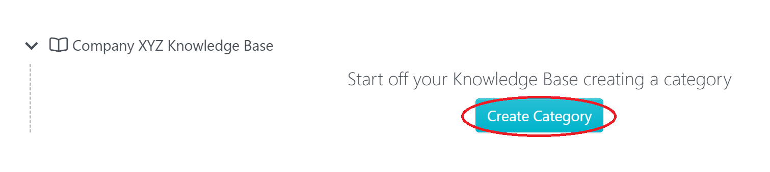 Click “Create Category” and input the category name accordingly.