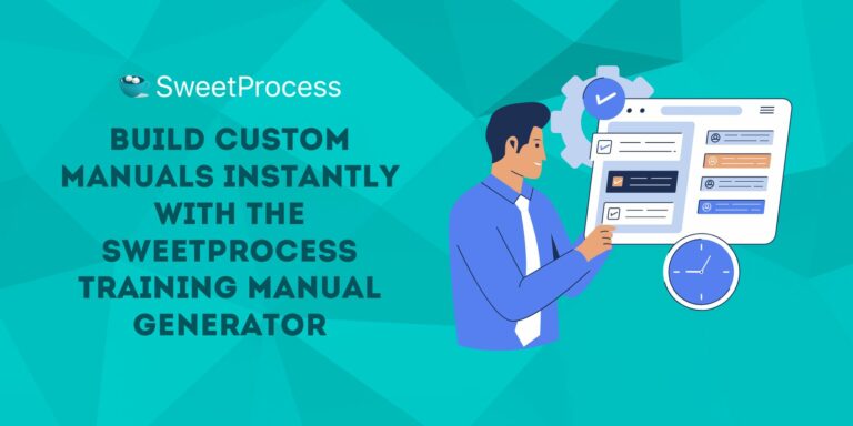 Free Training Manual Generator | SweetProcess