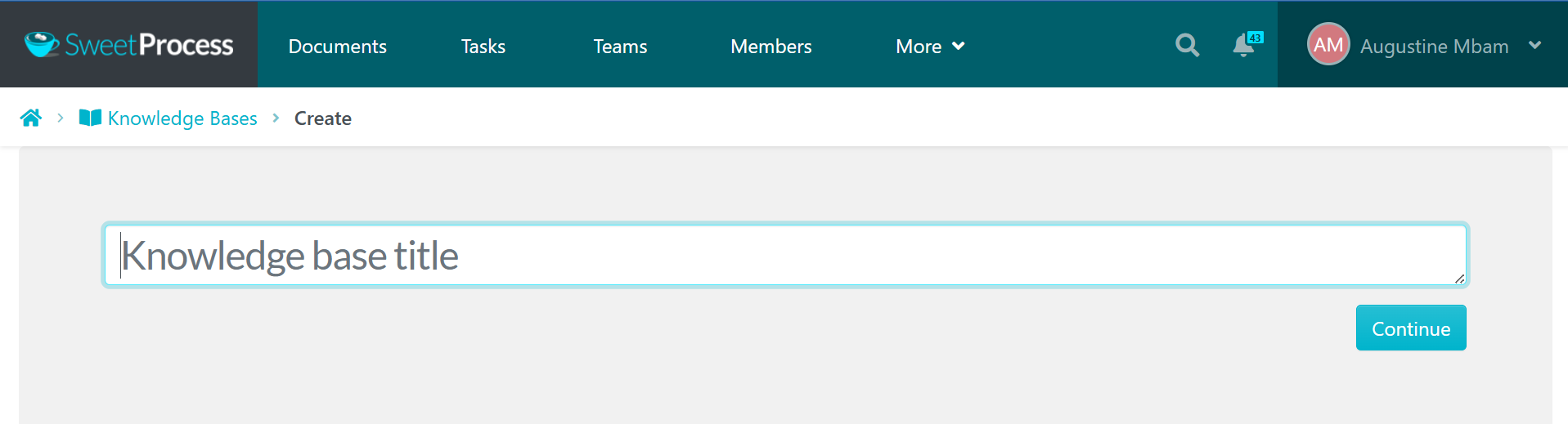 Create a Knowledge Base