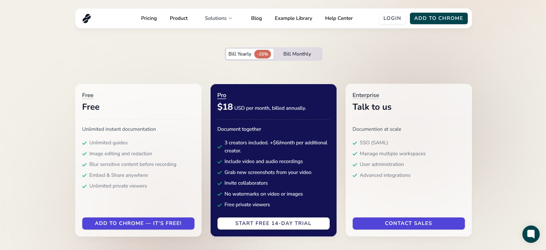 Pricing