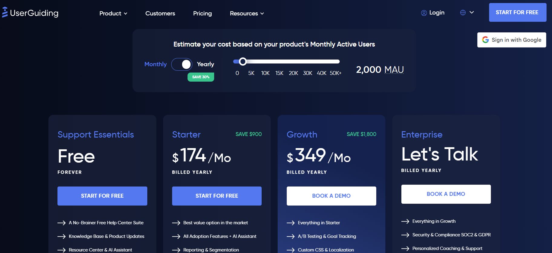 Pricing