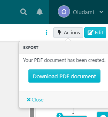 download button