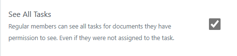 see all tasks
