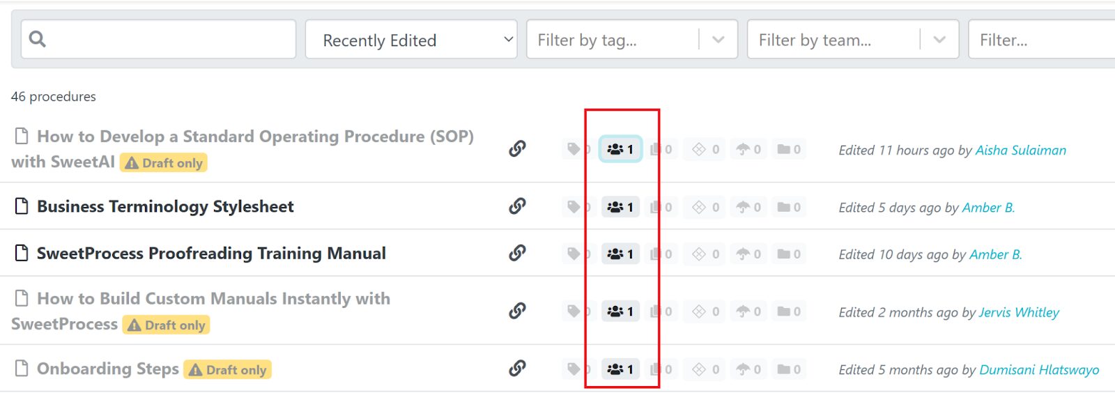 Limited control access and permissions for team members