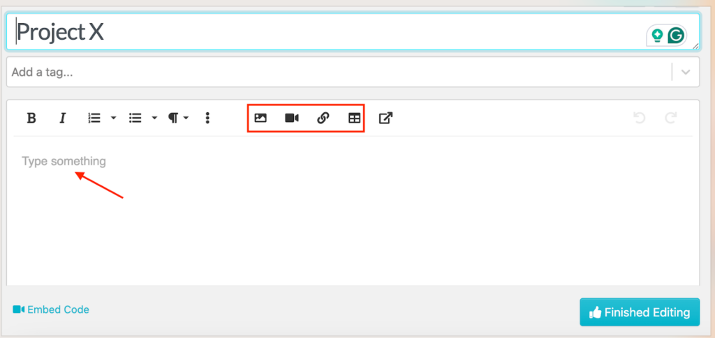 you can add bullets, steps, tables, videos, and images to make your instructions engaging.