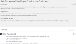 How To Create an SOP For Construction Companies [+Examples]