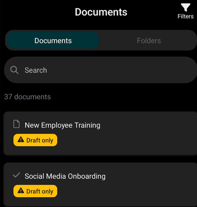 Access Your Mobile App and Set Preferences
