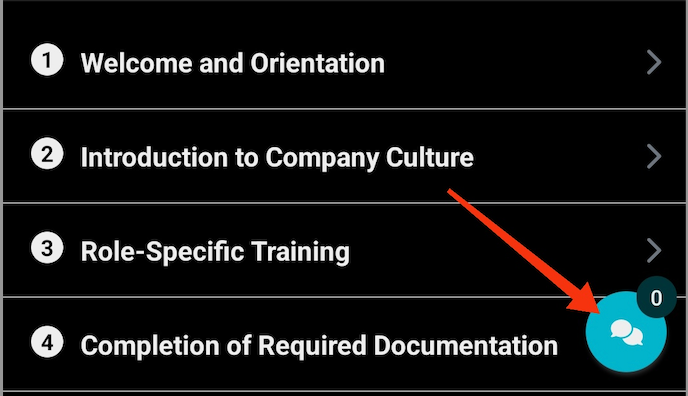 You can add a comment directly on the procedure to align with the team