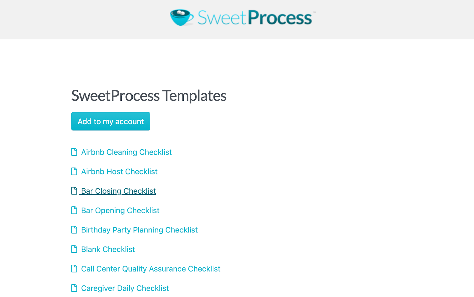 Use Pre-Built SOP Templates From SweetProcess Marketplace