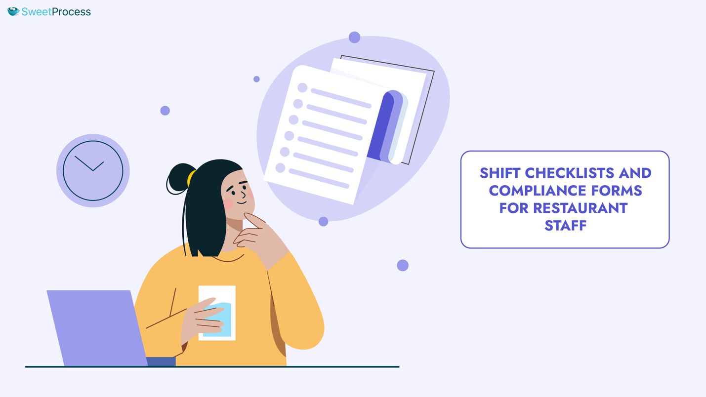 Shift Checklists and Compliance Forms for Restaurant Staff