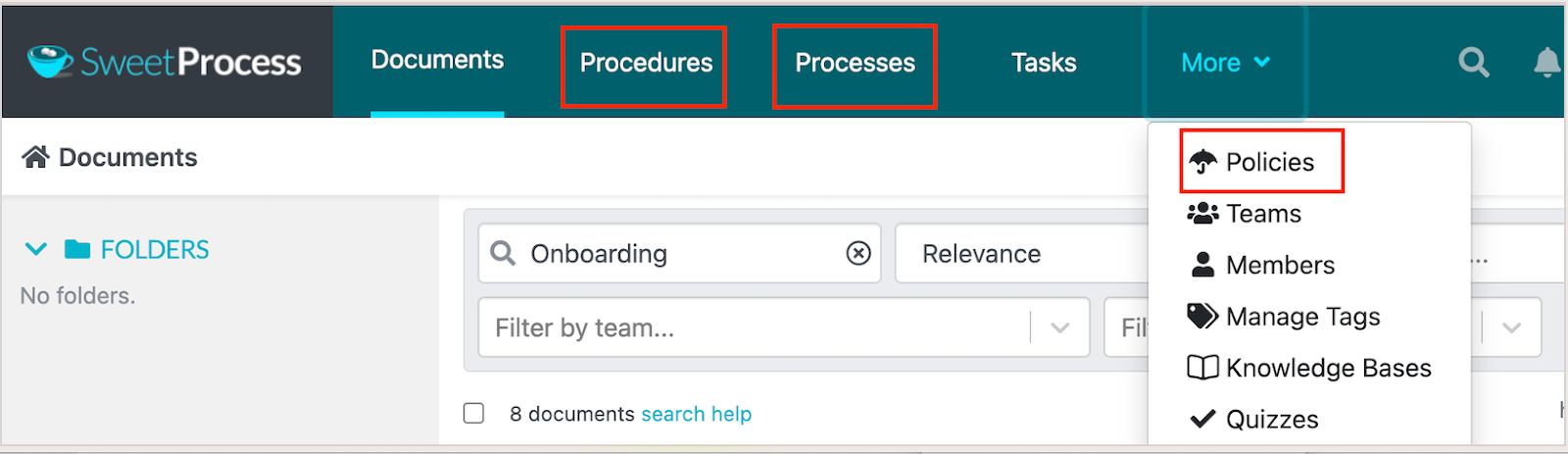 Manage your digital workflows and draft procedures