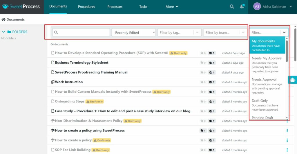 Manage SOPs, Policies, Workflows, and Knowledge Bases in One Place