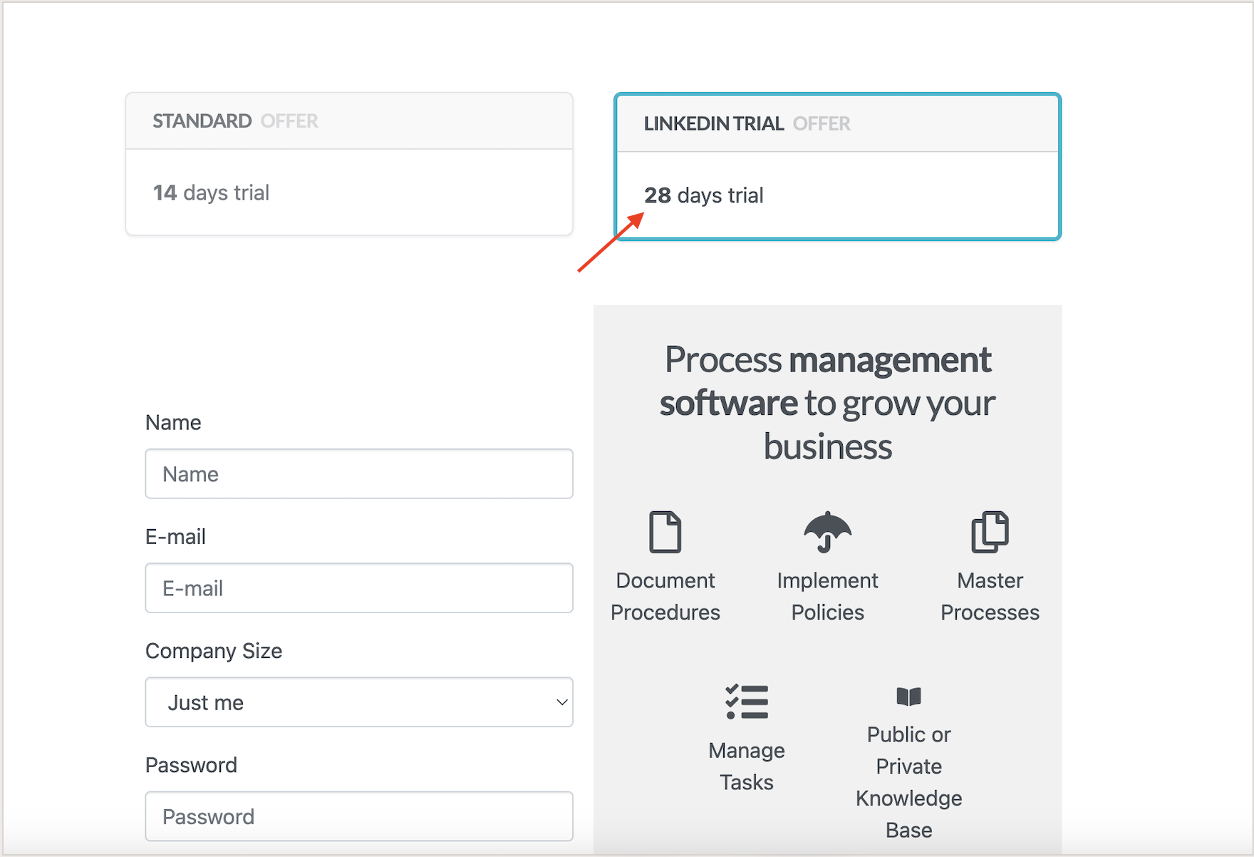 SweetProcess Pricing