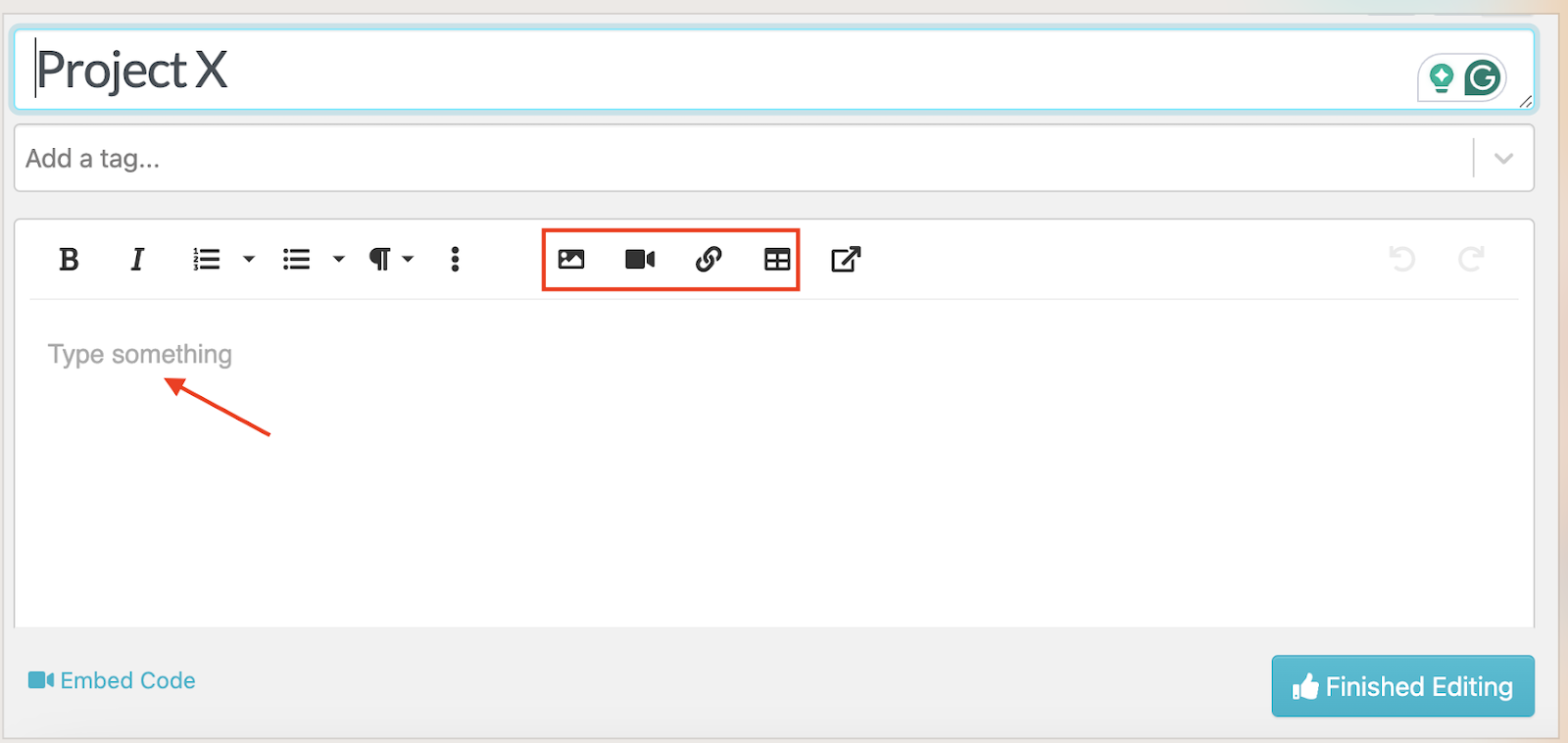Add images, videos, and file attachments