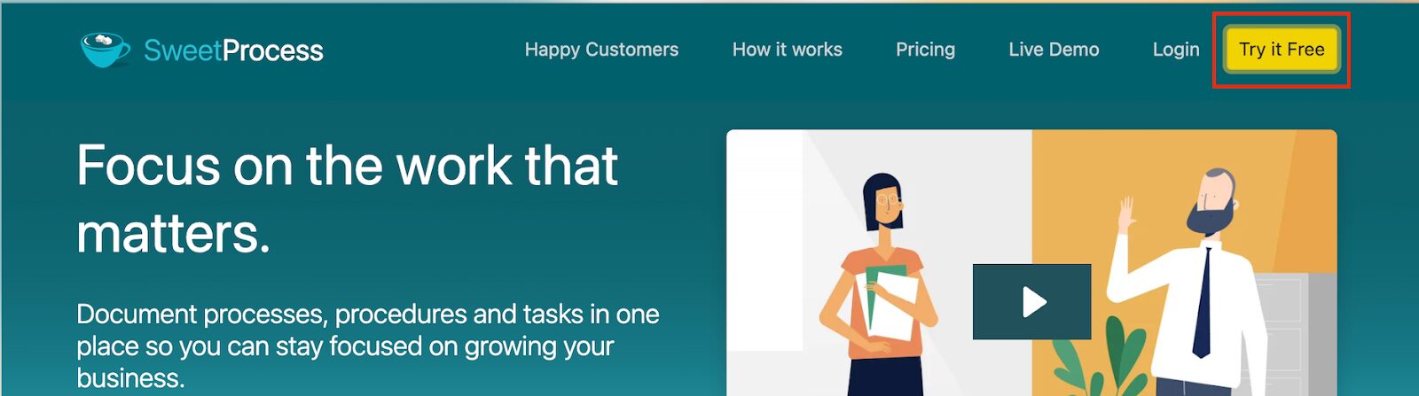 Click the "Try it Free" button