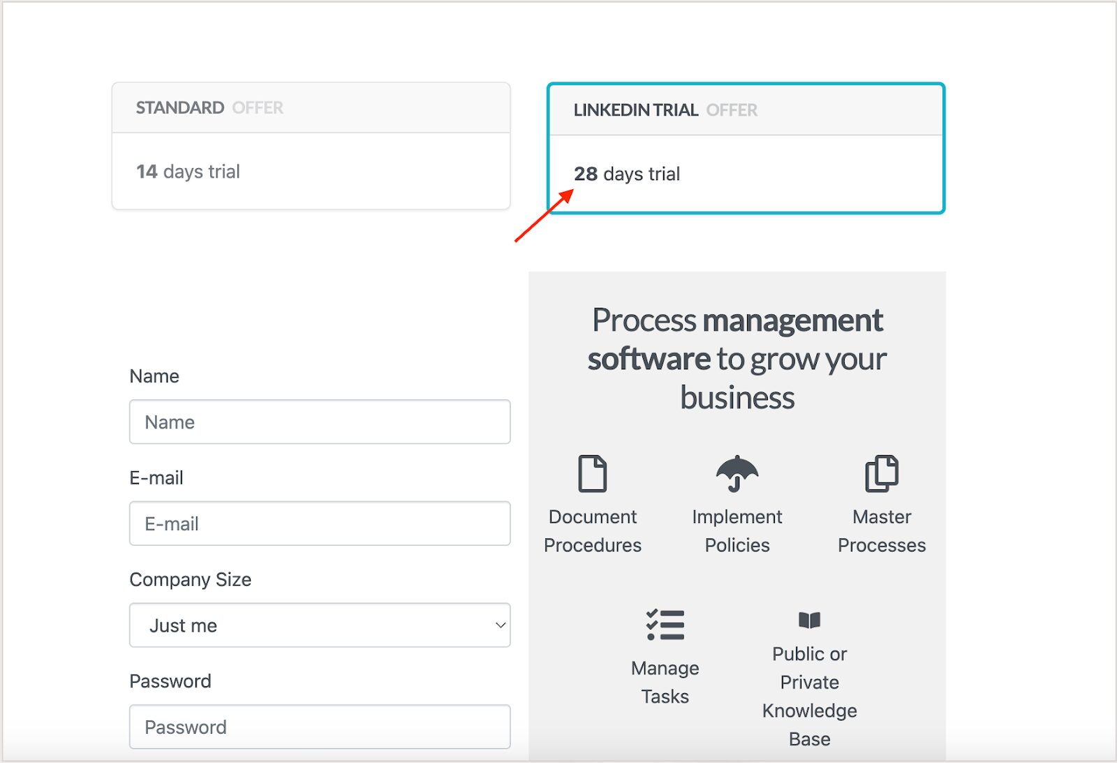 You can also claim the 28-day trial