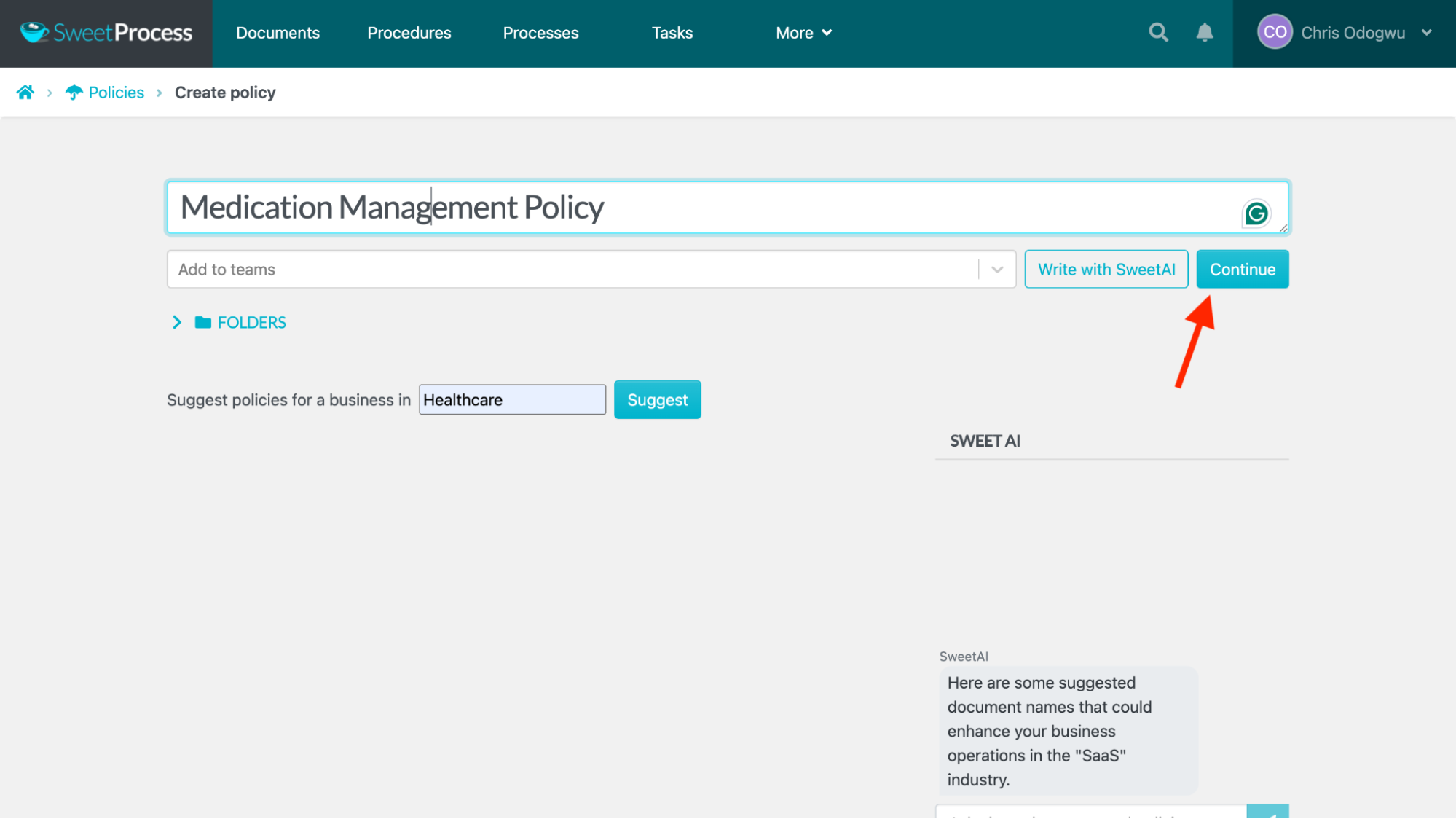 Click “Continue.”