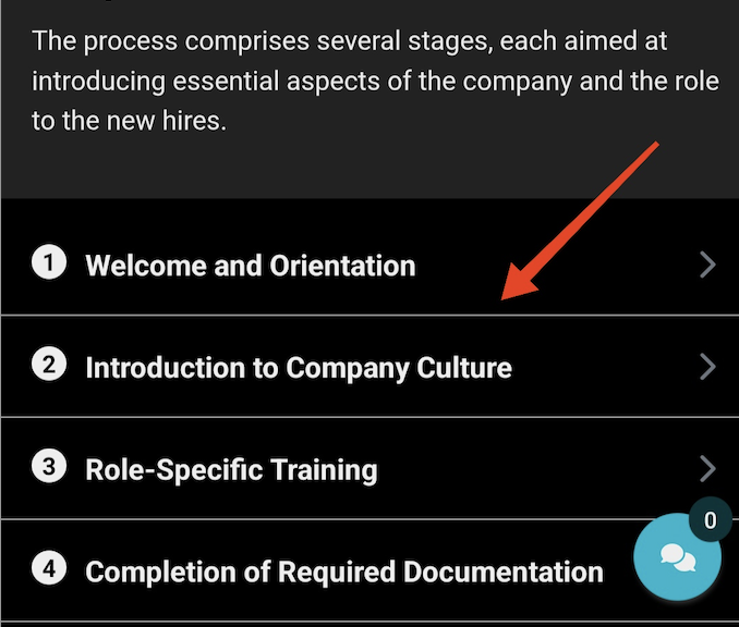 Once you create SOPs, they are broken down into clear steps that are visible on the SweetProcess mobile app.