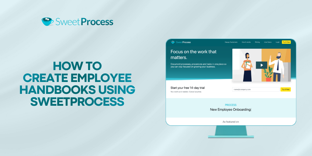 How To Create Employee Handbooks Using SweetProcess