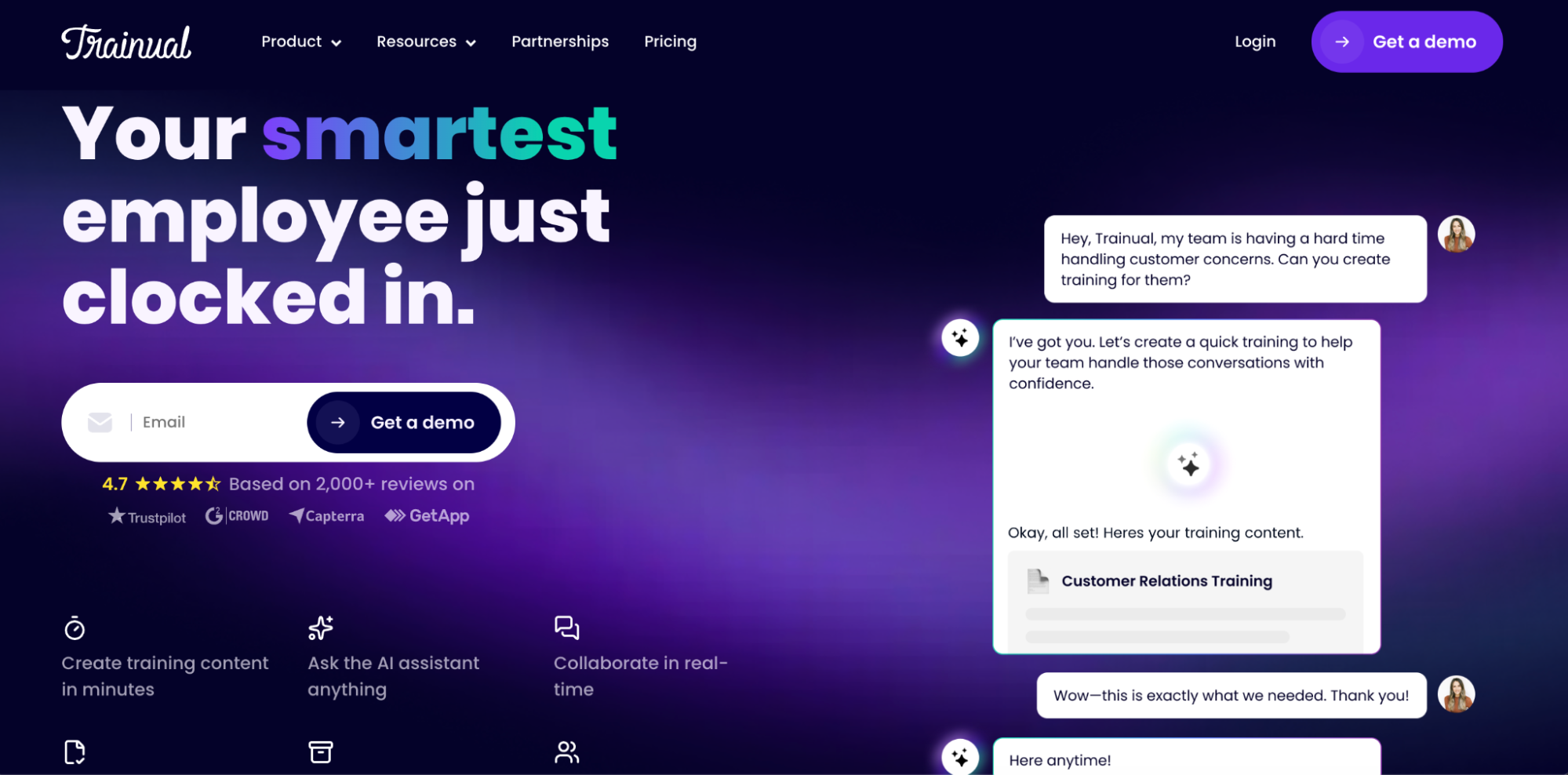 Trainual: Best for Employee Onboarding and Training-Focused SOPs