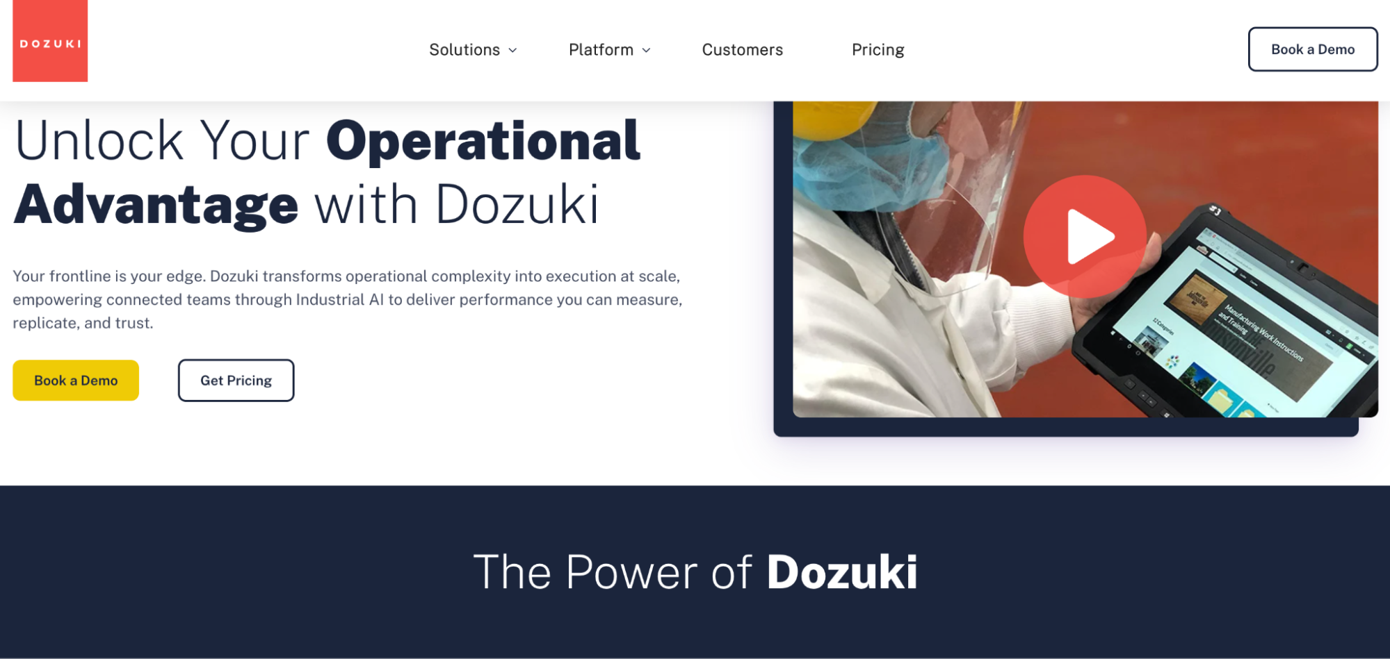 Dozuki: Best for Manufacturing and Visual Work Instructions