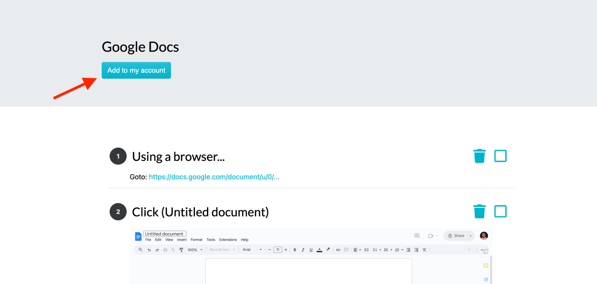 save the recording directly to your SweetProcess account