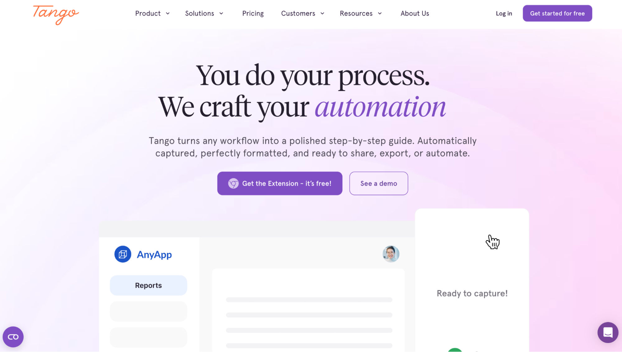 Tango: Best for Software Training Walkthroughs