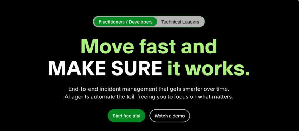 PagerDuty screenshot