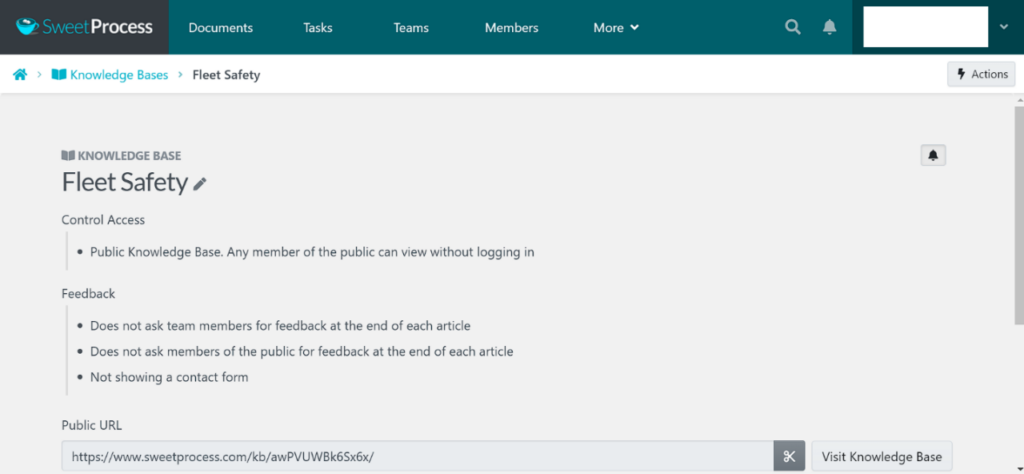 SweetProcess screenshot
