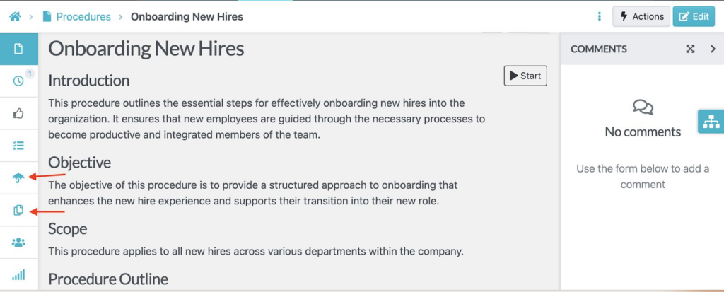 Features of SweetProcess screenshot